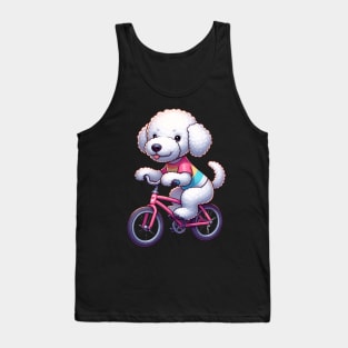 Cute Bedlington Terrier Puppy Cycling Tank Top